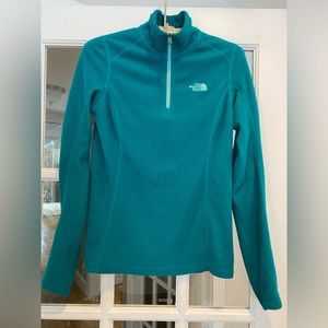 North Face 1/4 Zip Fleece Size XS